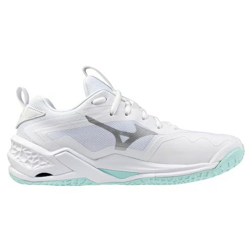 ミズノ ウエーブ ステルス ネオ 2 ホワイト ブルーティント レディース 2025