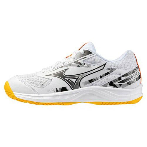 ミズノ ステルス スター 3 ホワイト ファイアリーコーラル ジュニア 2025