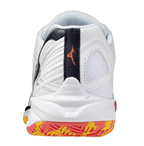 ミズノ ウェーブ クロー 3 ホワイト カリプソコーラル 2025