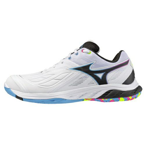 ミズノ ウェーブ ファング 2 ホワイト オールアブロード 2025