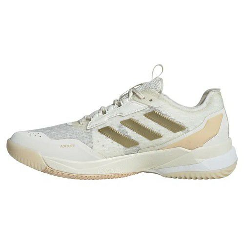 アディダス クレイジーフライト 6 フットウェアホワイト ゴールドメタリック レディース 2025