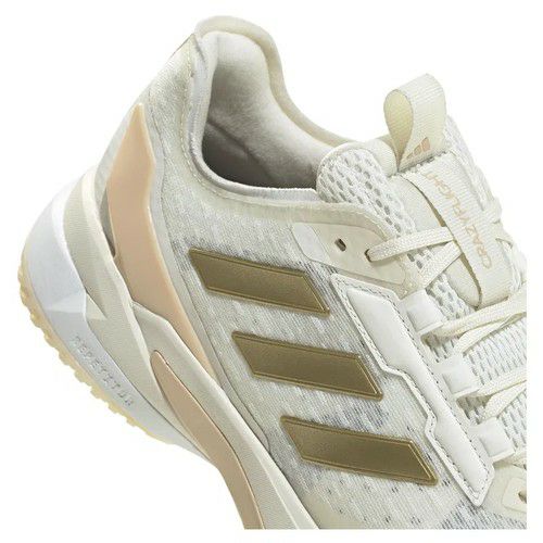 アディダス クレイジーフライト 6 フットウェアホワイト ゴールドメタリック レディース 2025