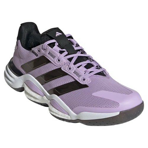 アディダス スタビル 16 パウダープラム コアブラック レディース 2025