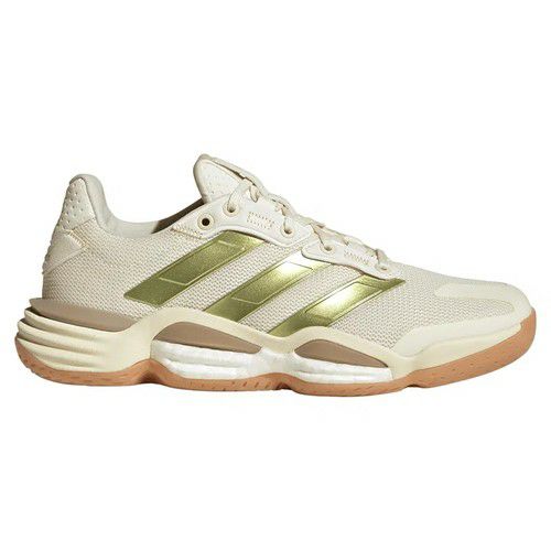 アディダス スタビル 16 オフホワイト ゴールドメタリック レディース 2025