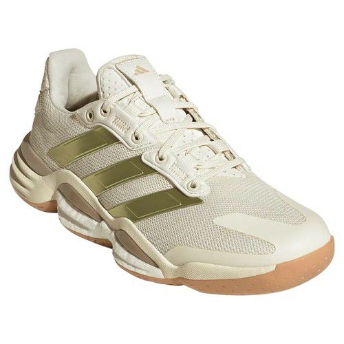 アディダス スタビル 16 オフホワイト ゴールドメタリック レディース 2025