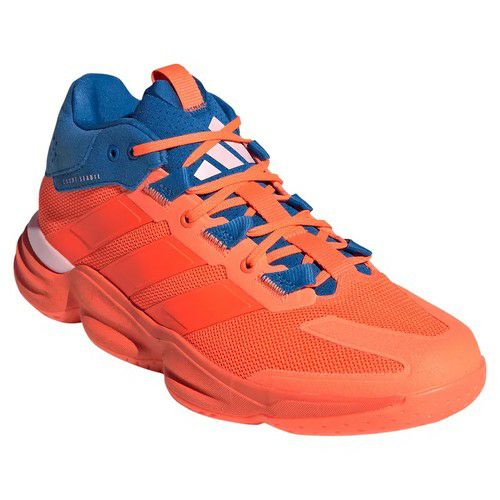 アディダス コート スタビル チームソーラーオレンジ ブライトロイヤル 2025