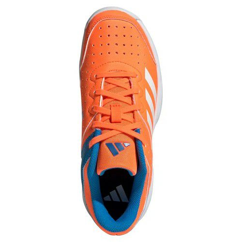 アディダス コート スタビル オレンジ クラウドホワイト ジュニア 2025