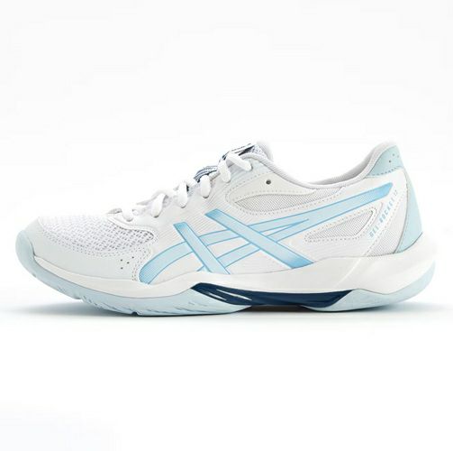 限定カラー★アシックス ゲルロケット 11 ホワイトグリスブルー レディース 2025