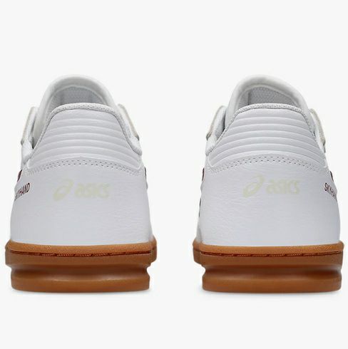 アシックス スカイハンド OG ホワイト ブリスケットレッド 2025