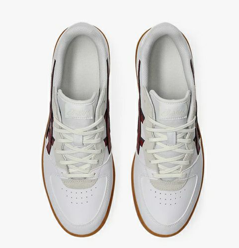 アシックス スカイハンド OG ホワイト ブリスケットレッド 2025