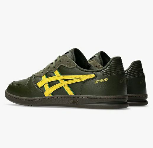 アシックス スカイハンド OG オリーブキャンバス 2025