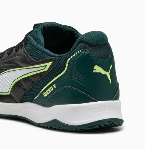 プーマ イベロ フットサルシューズ IT プーマブラック グリーンテレイン 2025