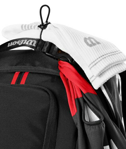 ウィルソン エボリューション バスケットボール ギアパック スカーレット 2025