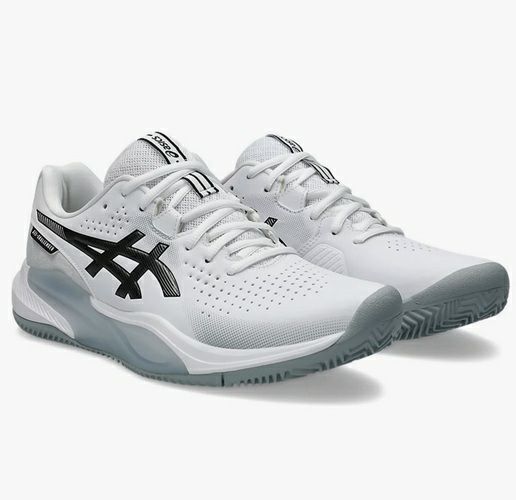 アシックス ゲルチャレンジャー 15 クレーコート用 ホワイト ガンメタル 2025