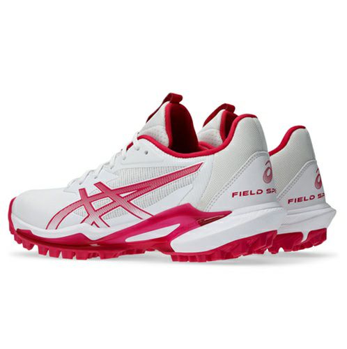 アシックス フィールド スピード FF ホワイト ブライトローズ レディース 2025