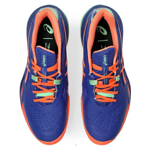 アシックス ゲルレゾリューション X パデル ダークコバルト 2025