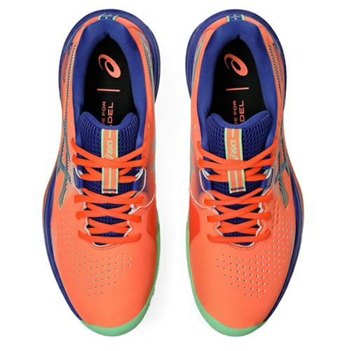 アシックス ゲルチャレンジャー 15 パデル ビビッドコーラル 2025