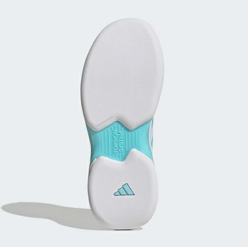 アディダス コートジャム コントロール カーペット用 クラウドホワイト ブリスブルー レディース 2025