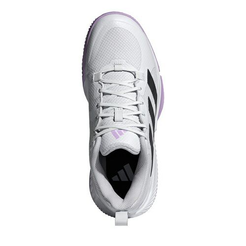 アディダス コート チーム バウンス 2.0 ホワイト パウダープラム 2025