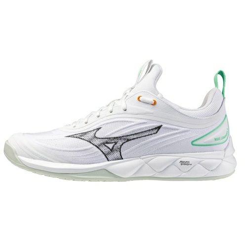 ミズノ ウエーブ ルミナス 3 ホワイト フローズンエメラルド 2025