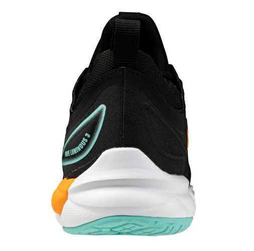 ミズノ ウエーブ ルミナス 3 ブラック アイスグリーン 2025