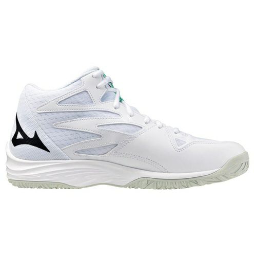 ミズノ サンダーブレード Z ミッドカット ホワイト フローズンエメラルド 2025