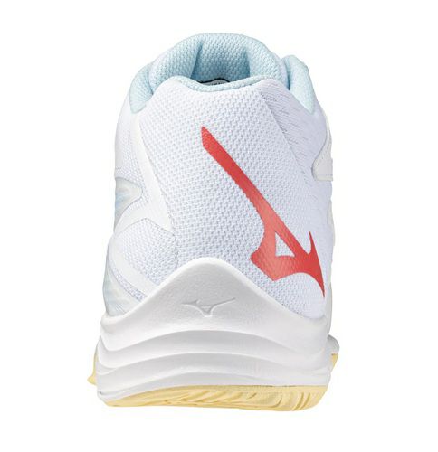 ミズノ サンダーブレード Z ミッドカット ホワイト カリプソコーラル 2025