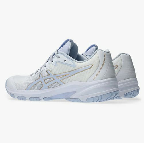 数量限定★アシックス ネットバーナー プロフェッショナル FF 4 ホワイト ブルーフェード レディース 2025