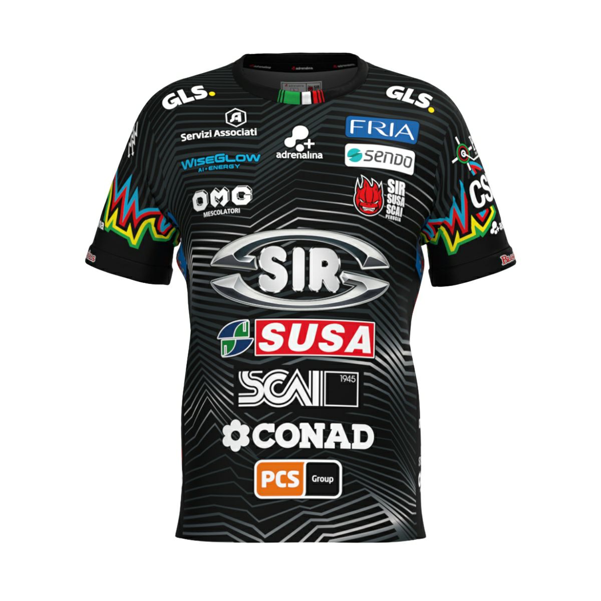 シル・サフェーティ・ペルージャ 公式 ホーム ユニフォーム 2025/26