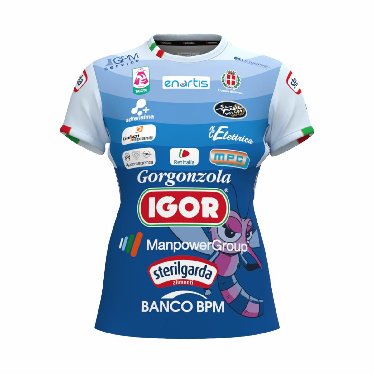 【石川真佑モデル】イゴール・ゴルゴンゾーラ・ノヴァーラ 公式 ホーム ユニフォーム 2025/26