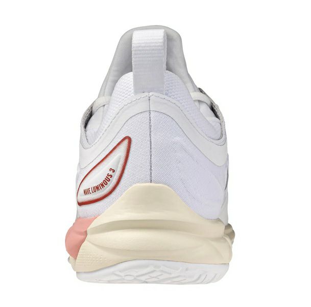 ミズノ ウエーブ ルミナス 3 ホワイト ローズエレガンス レディース 2026