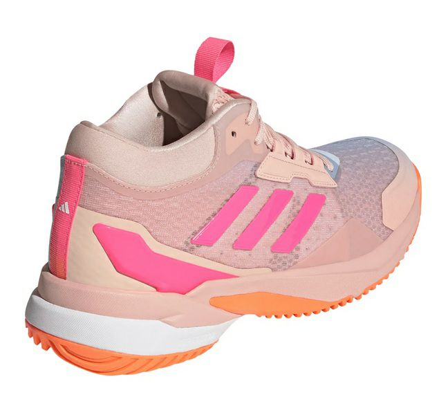 アディダス クレイジーフライト 6 ミッドカット クリアピンク&ブルーピンク レディース 2026