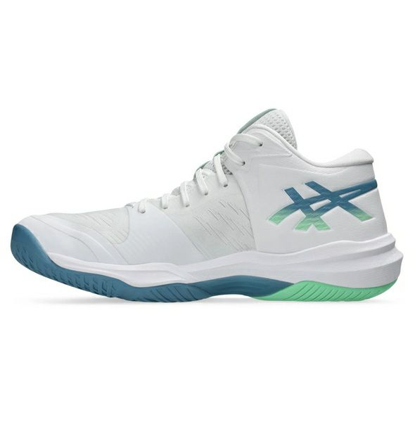 アシックス スカイ エリート FF 3 ミッドカット ホワイト サバブルー 2026