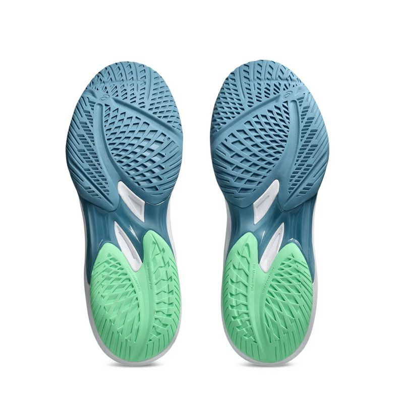 アシックス スカイ エリート FF 3 ミッドカット ホワイト サバブルー 2026