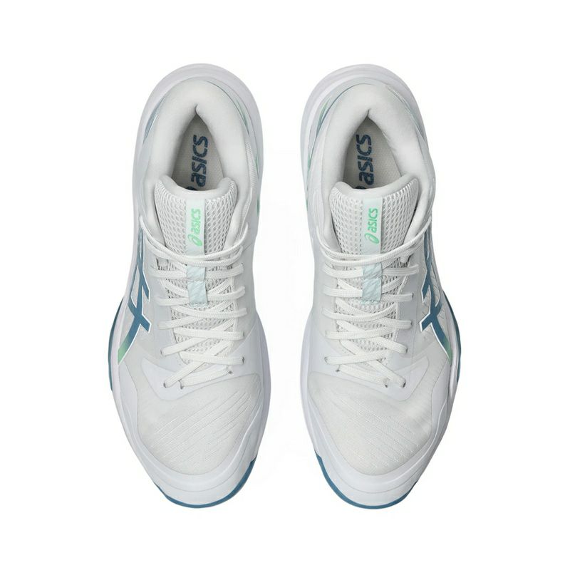 アシックス スカイ エリート FF 3 ミッドカット ホワイト サバブルー