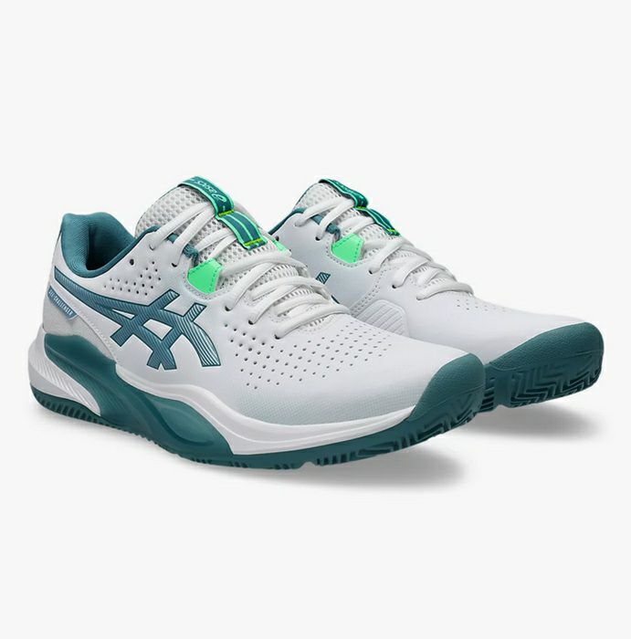 アシックス ゲルチャレンジャー 15 パデル ホワイト ミスティパイン 2026