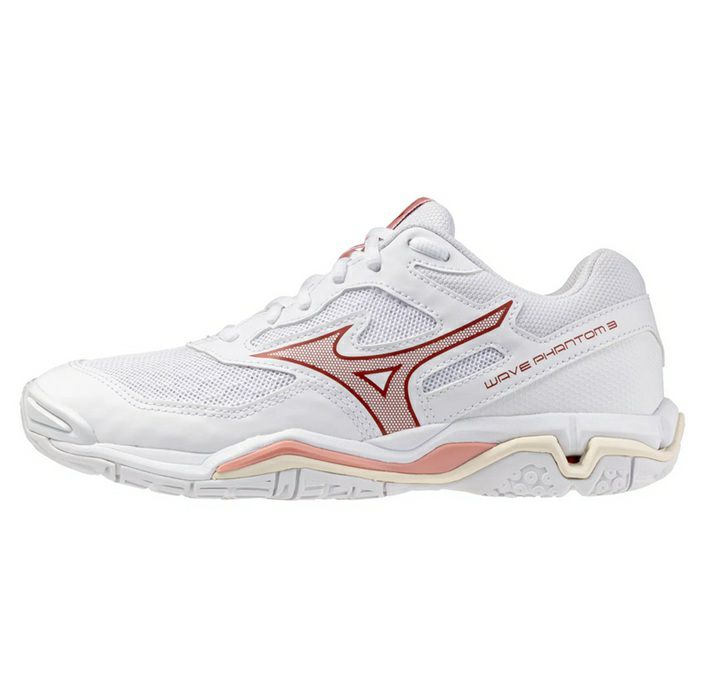 ミズノ ウエーブ ファントム 3 ホワイト ローズエレガンス レディース 2026