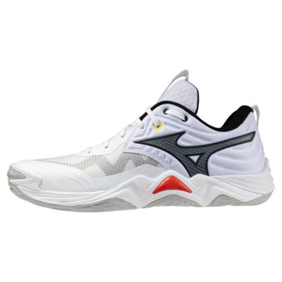 ミズノ ウエーブ モーメンタム エリート ホワイト ブラック 2026