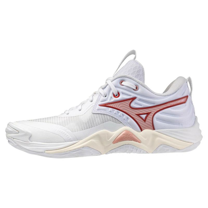 ミズノ ウエーブ モーメンタム エリート ホワイト ローズエレガンス
