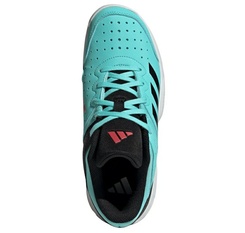 アディダス コートスタビル ジュニア フラッシュアクア 2026