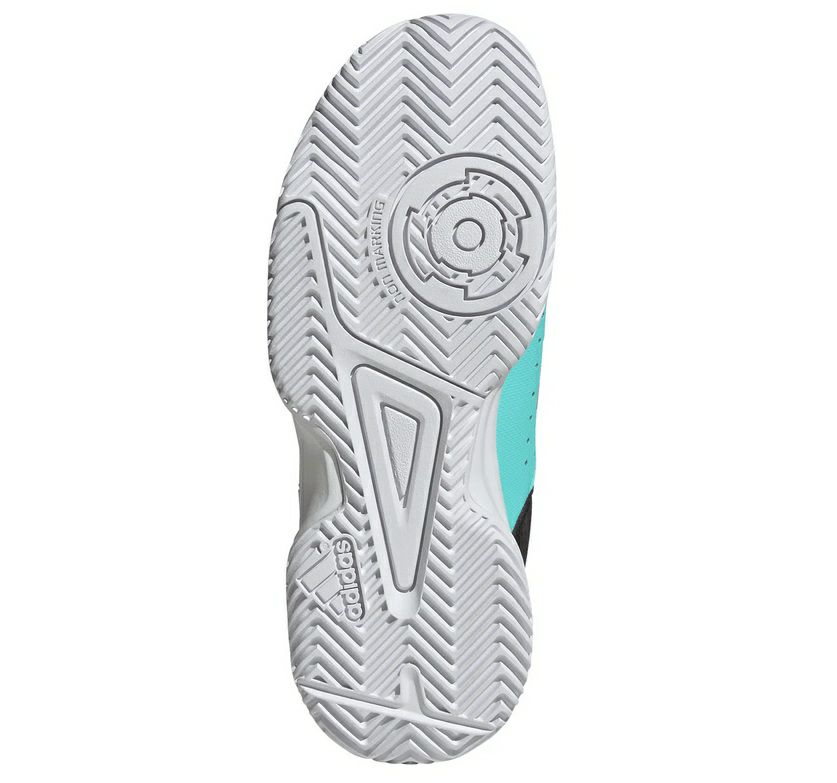 アディダス コートスタビル ジュニア フラッシュアクア 2026