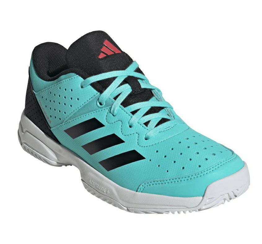 アディダス コートスタビル ジュニア フラッシュアクア 2026