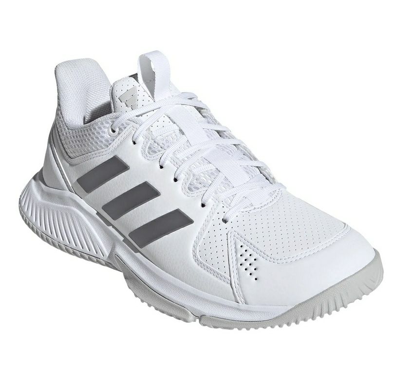 アディダス コートフライト レディース ホワイト グレー 2026