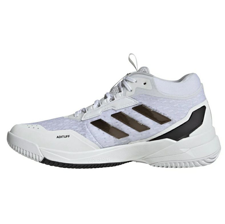 アディダス クレイジーフライト 6 ミッドカット ホワイト コアブラック