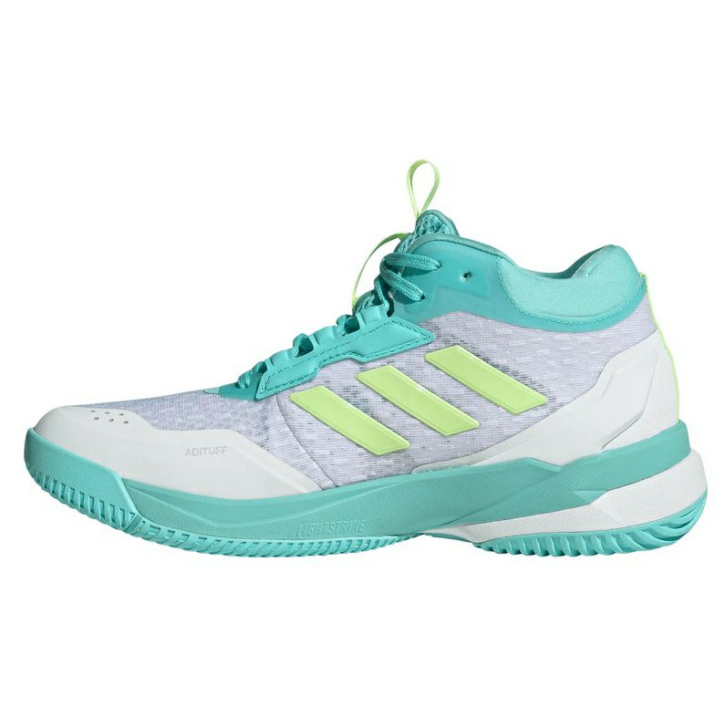 アディダス クレイジーフライト 6 ミッドカット レディース フラッシュアクア 2026