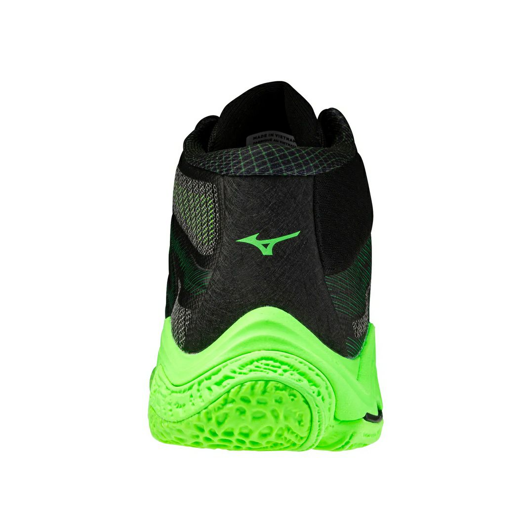 ミズノ ウエーブ ライトニング エリート MID ブラック グローイングアップル 2026