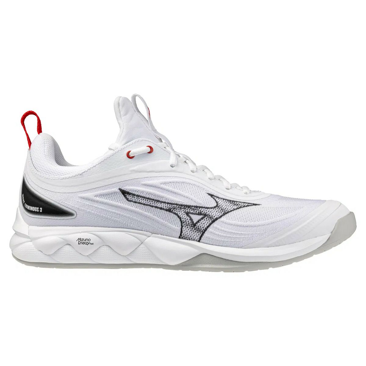 ミズノ ウエーブ ルミナス 3 ホワイト ブラック 2026