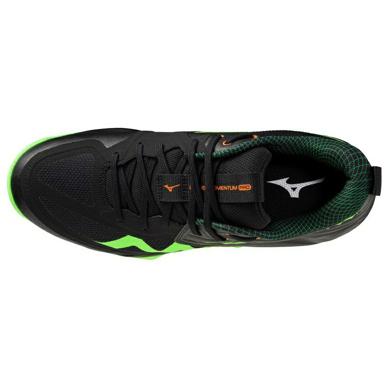 ミズノ ウエーブ モーメンタム プロ ブラック グローイングアップル 2026