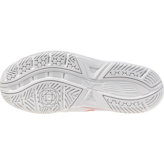 ミズノ サイクロン スピード 5 ホワイト ピンク レディース 2026