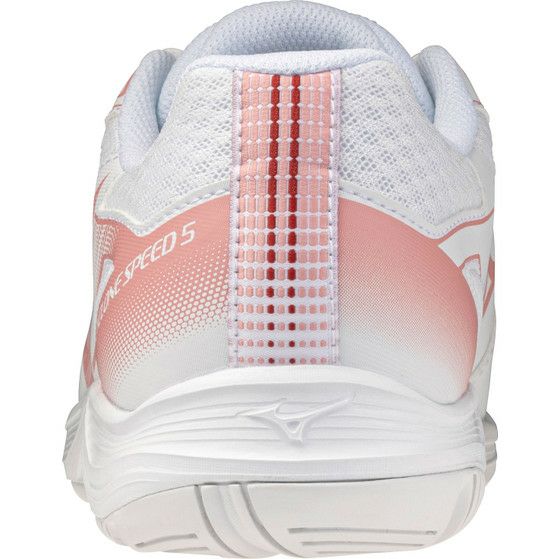 ミズノ サイクロン スピード 5 ホワイト ピンク レディース 2026